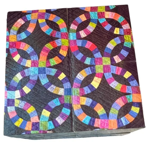 Vtg 2000 "GLORIOUS AMERICAN QUILTS" Magic Cube Toy; Museum of American Folk Art - Picture 7 of 15